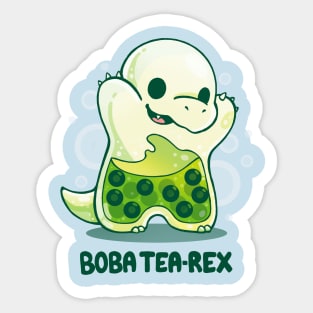 Boba Tea-Rex Sticker